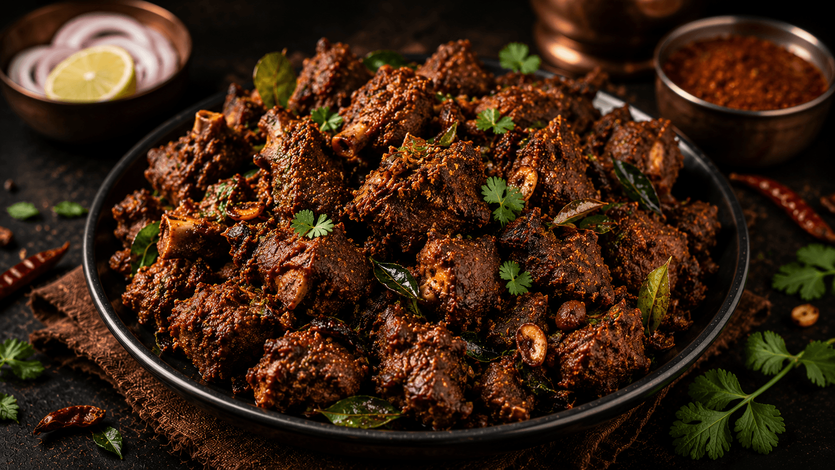Nizamabad Mutton Fry at Goat's & Grills